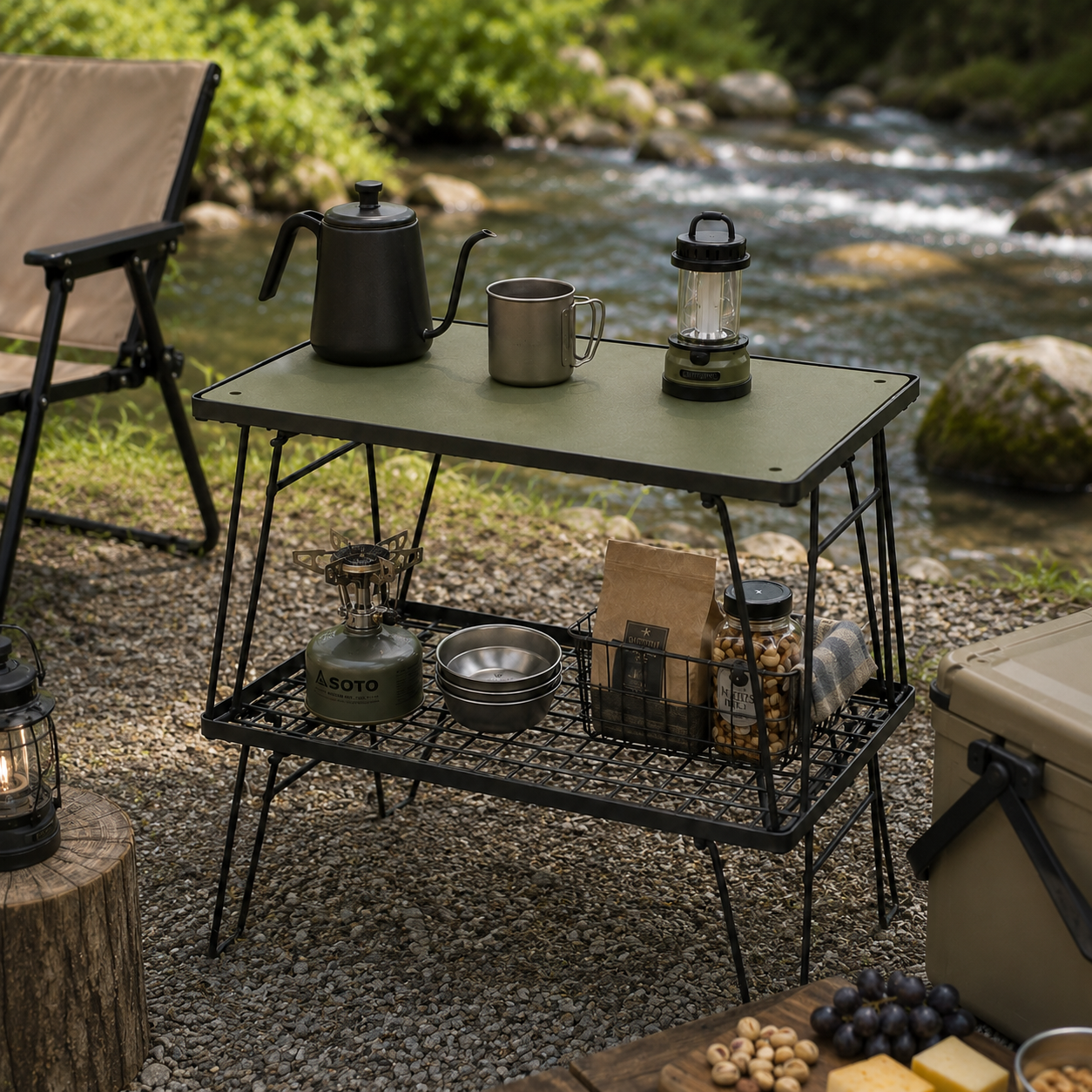 Nordspur | Stackly Stackable Foldable Outdoor Camping Table