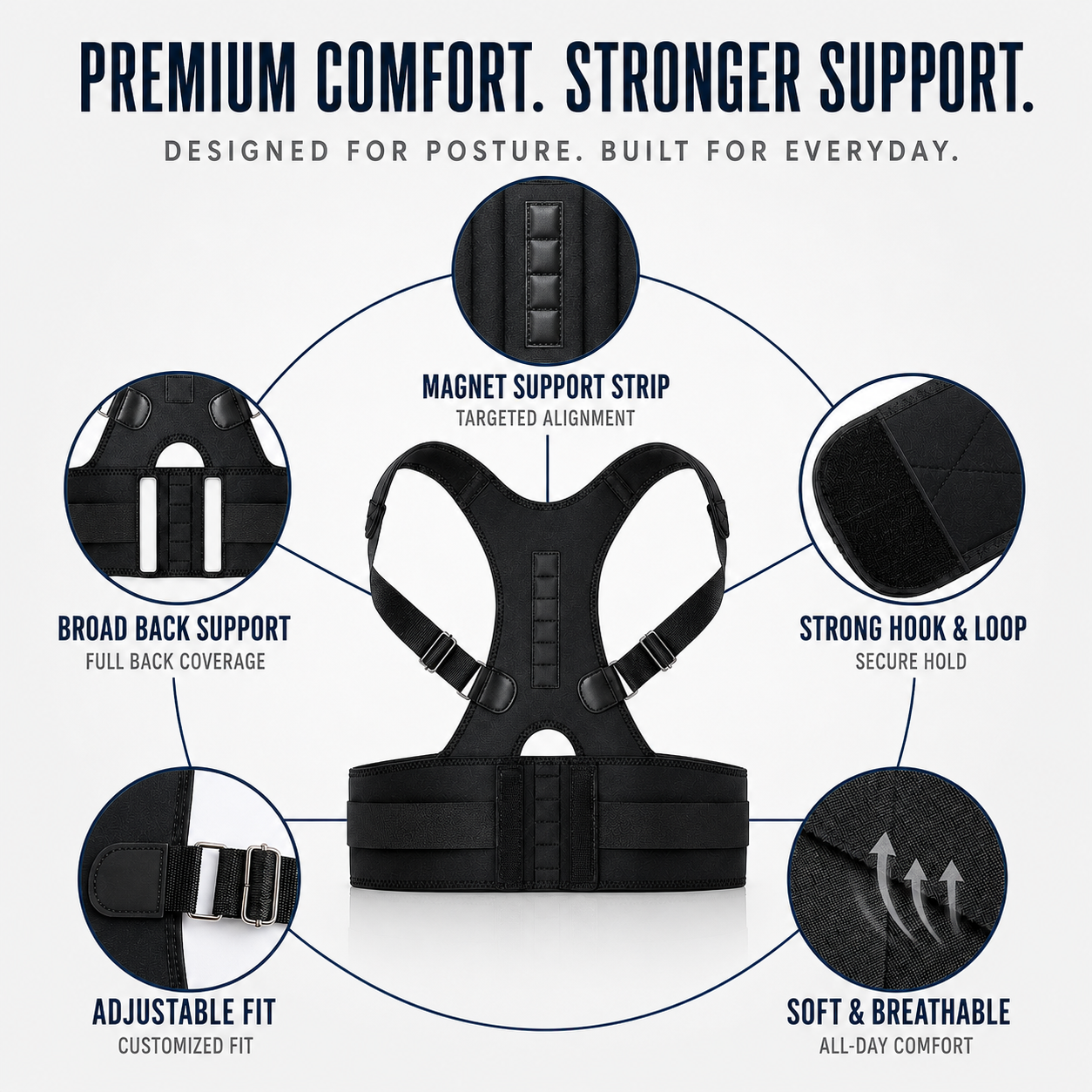 Nordspur | Staturia Adjustable Back Support Brace