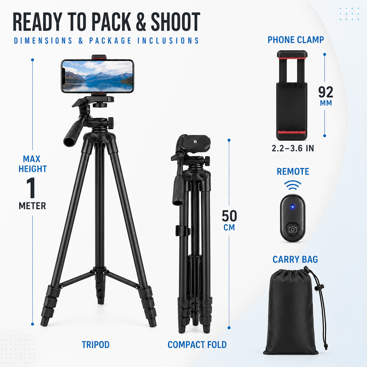 Nordspur | SteadiReach Lightweight Camera Tripod