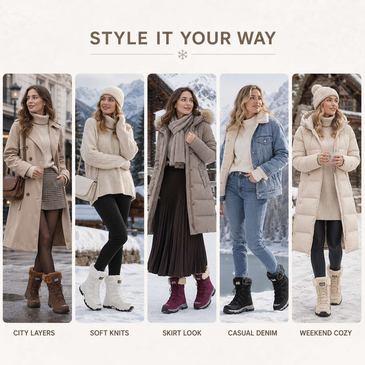 Nordspur | Stonepath Mid Calf Boots