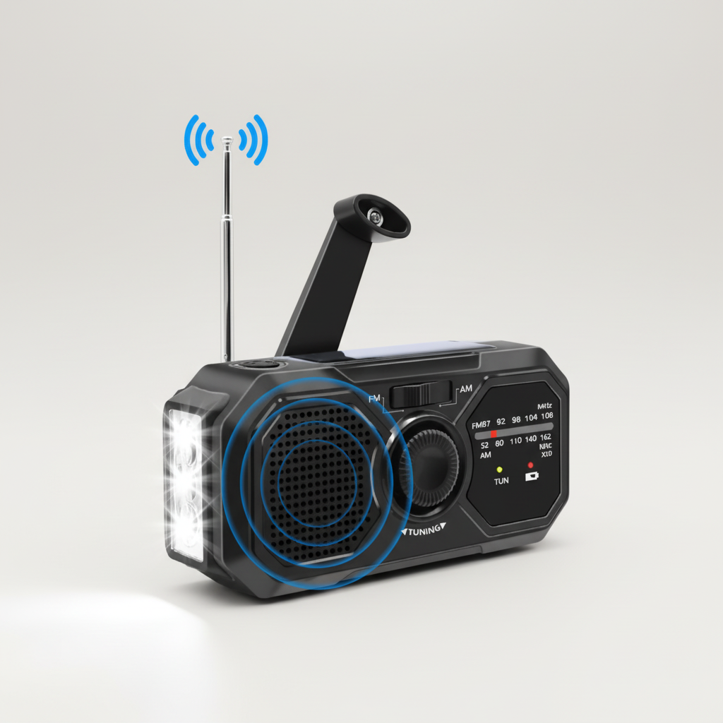 Nordspur | Stormix Hand Crank Emergency Radio