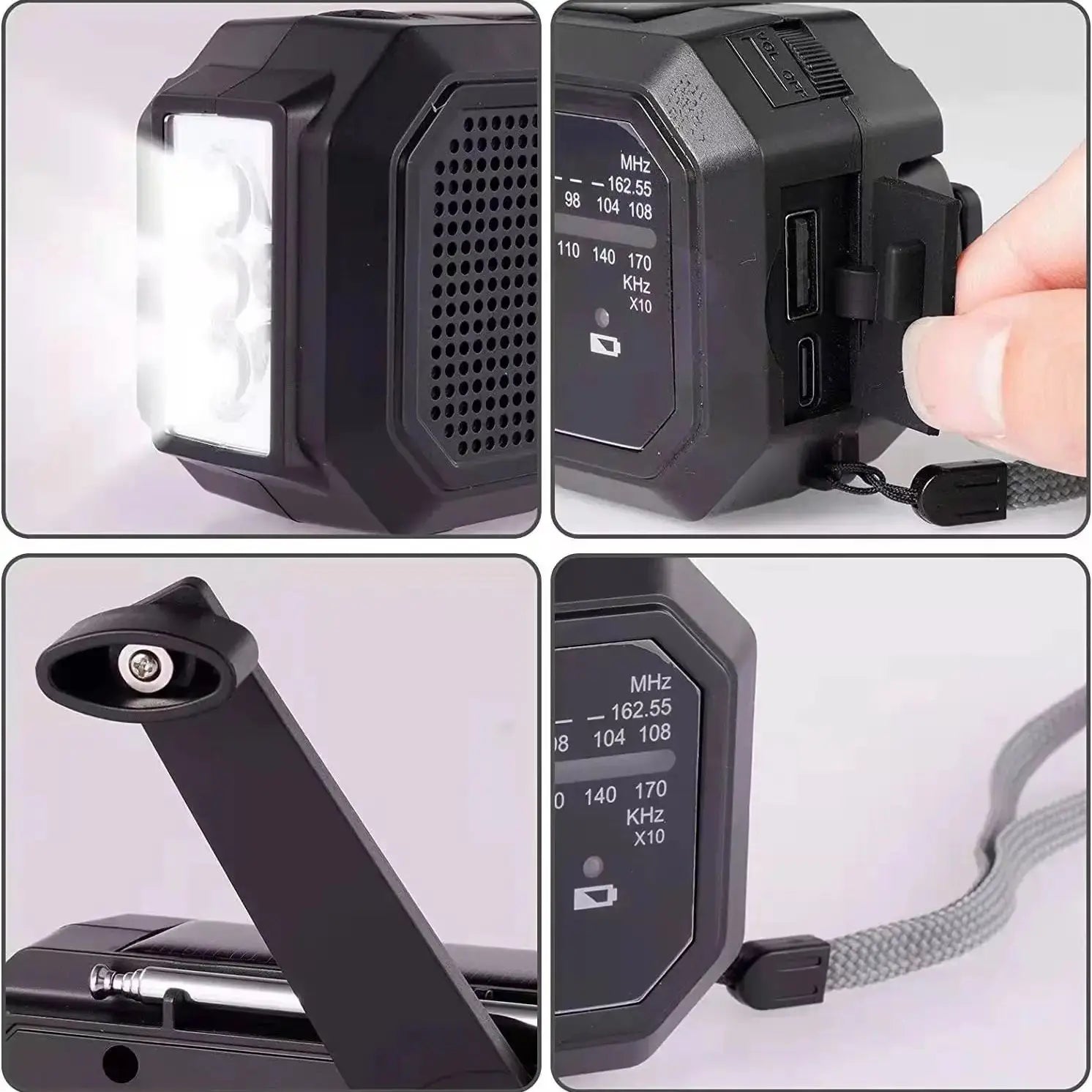 Nordspur | Stormix Hand Crank Emergency Radio
