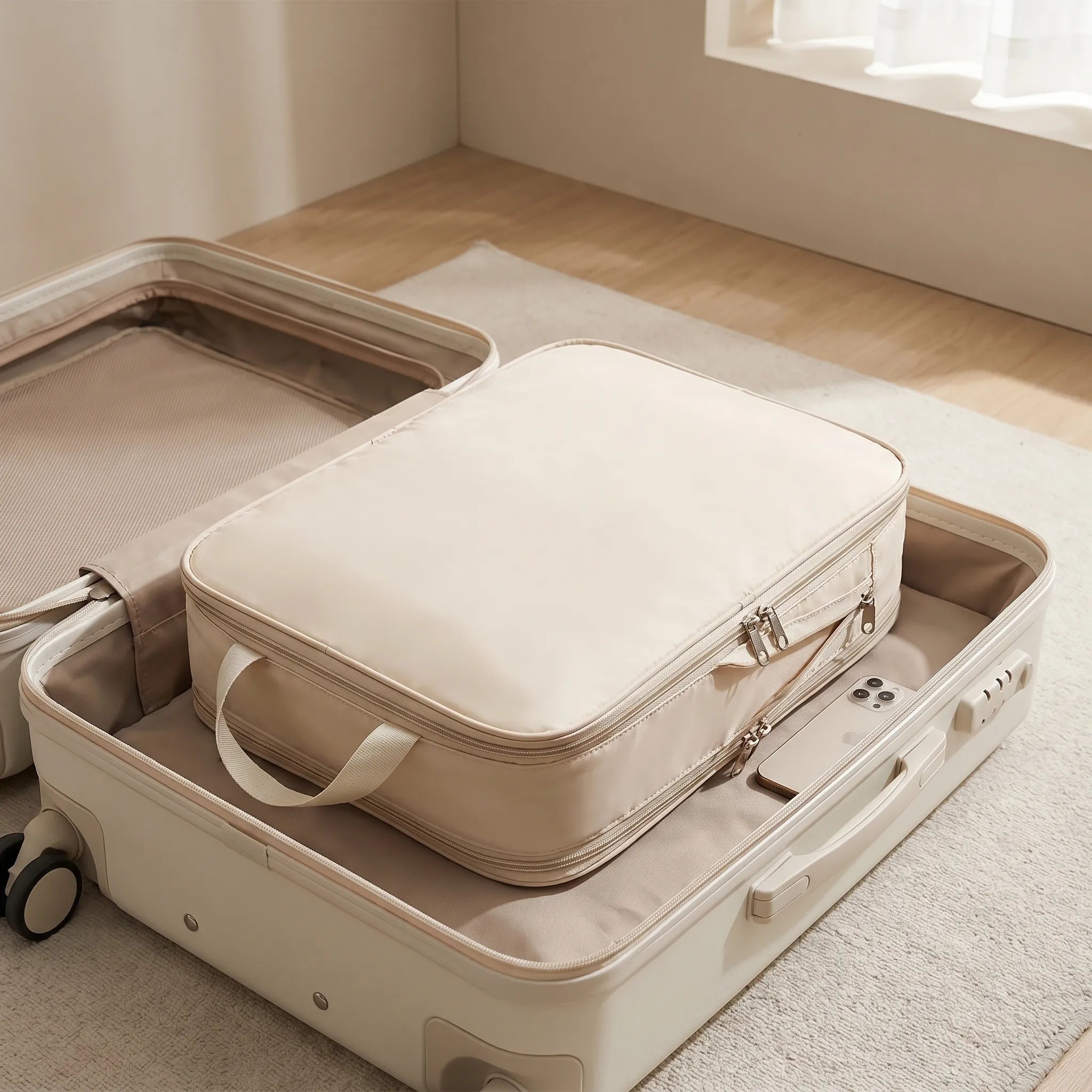 Nordspur | StowMate Four-Piece Compression Luggage Set