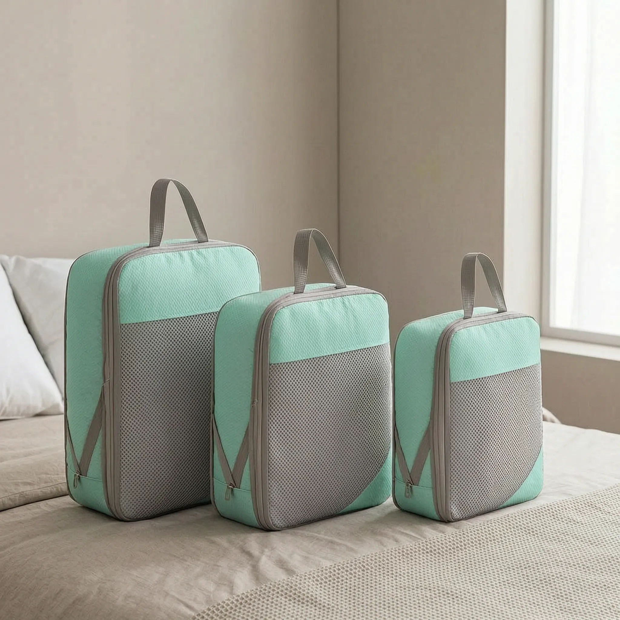 Nordspur | StowMate Four-Piece Compression Luggage Set