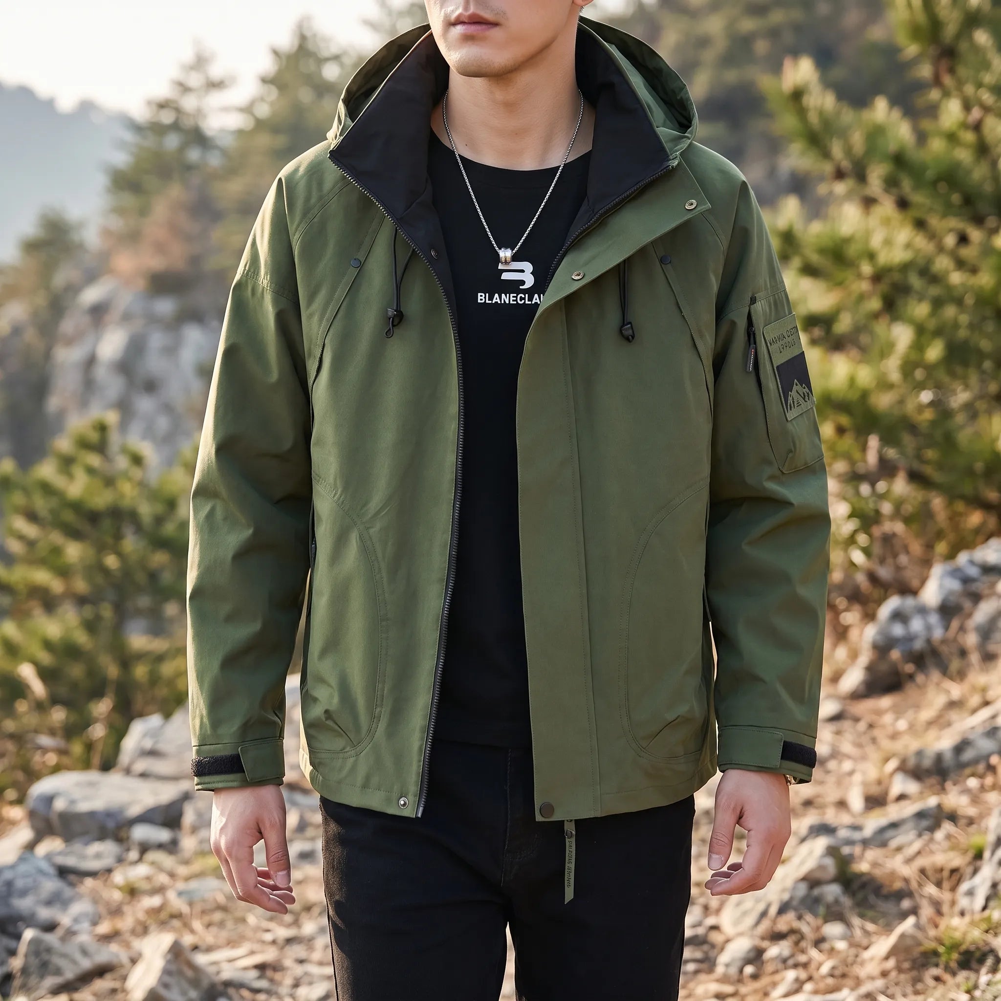 Nordspur | Strator Mens Lightweight Waterproof Outdoor Jacket