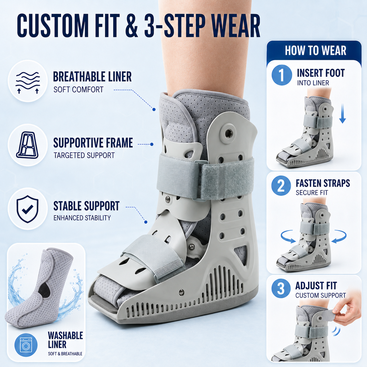 Nordspur | Stridefix Inflatable Air Cam Walking Boot