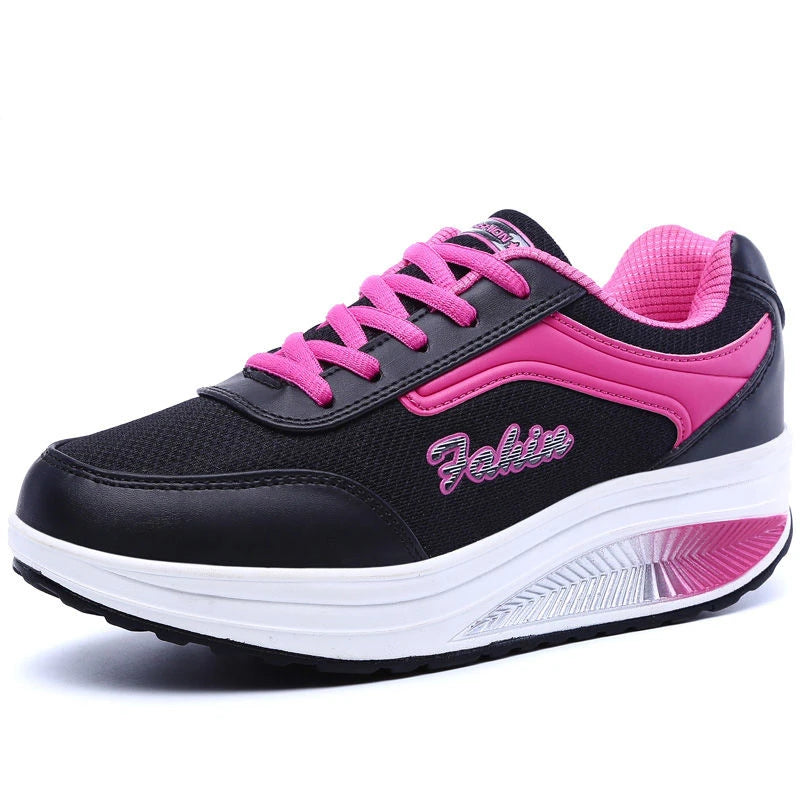 Nordspur | Stridelle Platform Sole Lace-Up Trainer