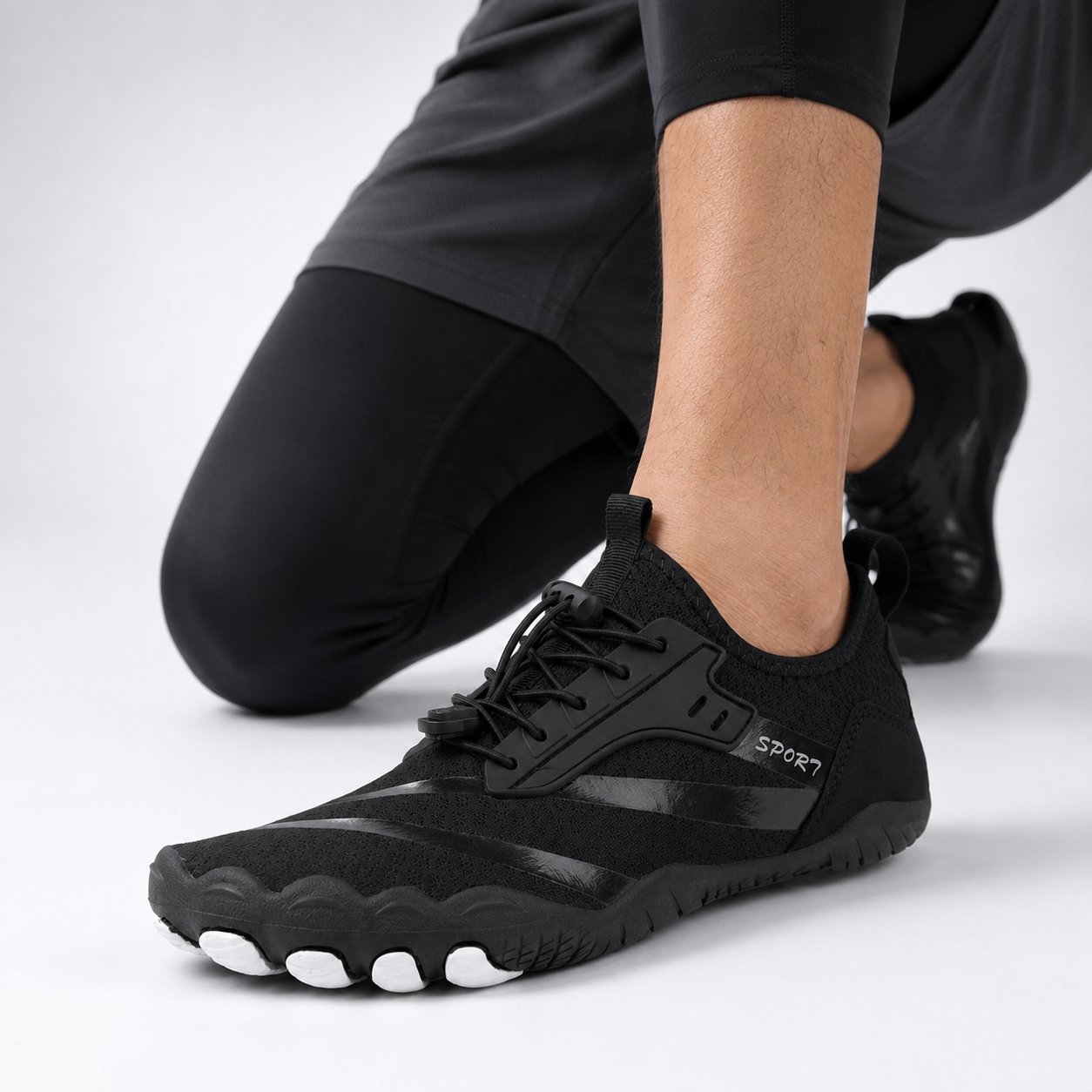 Nordspur | Strideox Barefoot Gym Shoes | Flat Sole Training Shoe