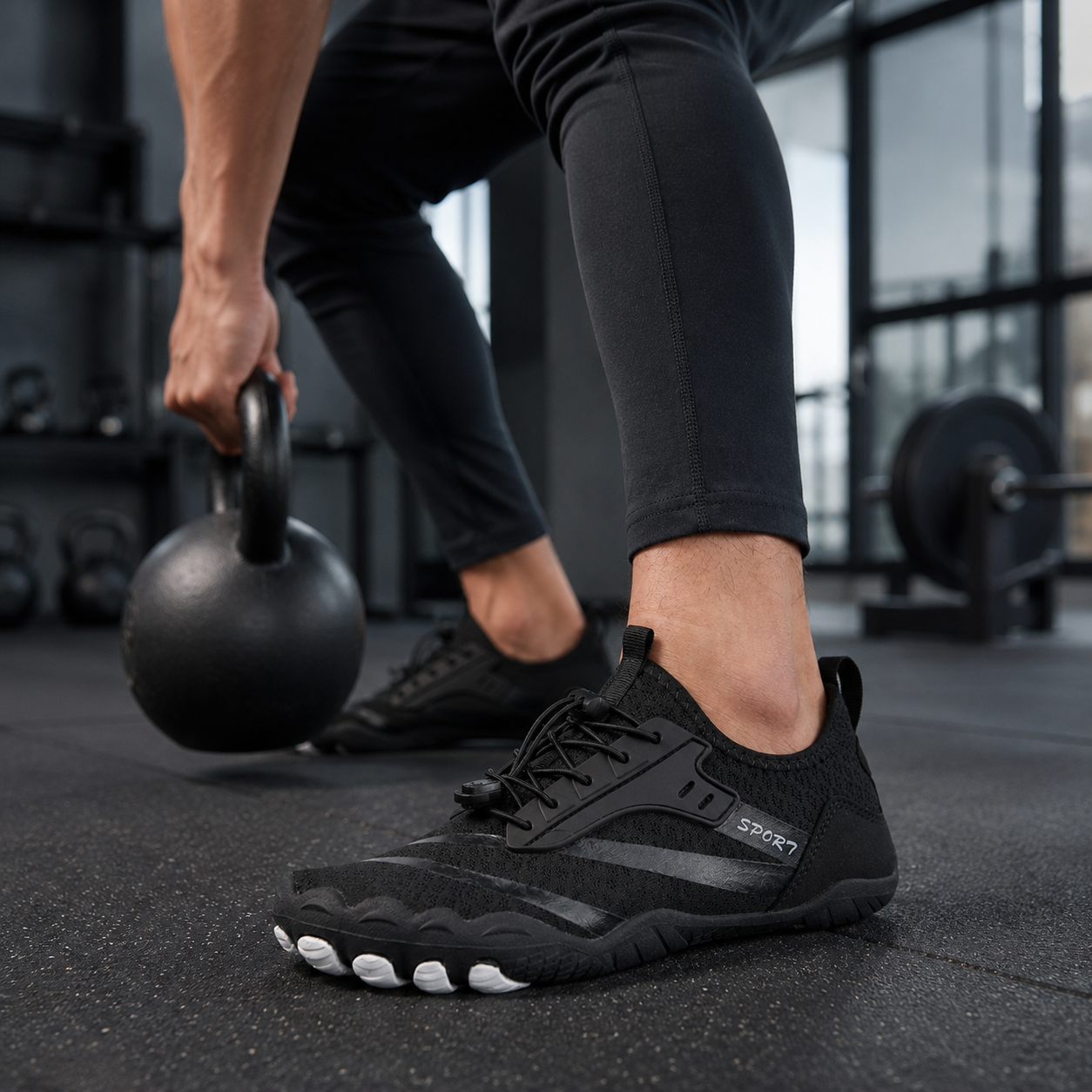 Nordspur | Strideox Barefoot Gym Shoes | Flat Sole Training Shoe