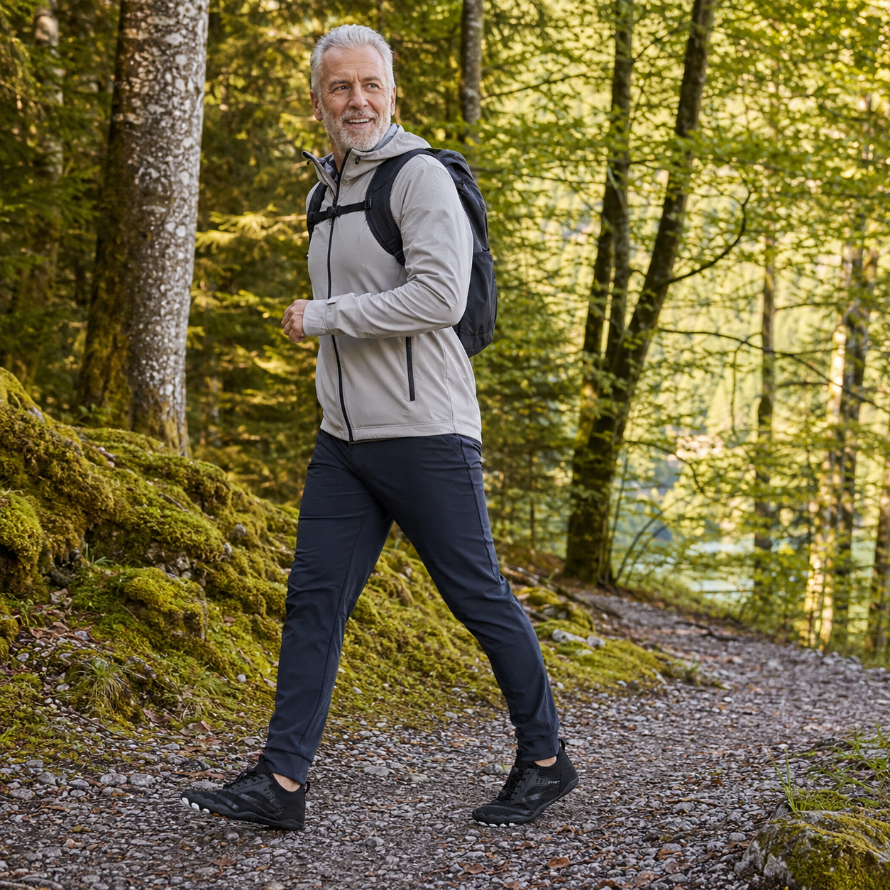 Nordspur | Strideox Barefoot Trail Shoes | Non-Slip Minimalist Hiking Shoes