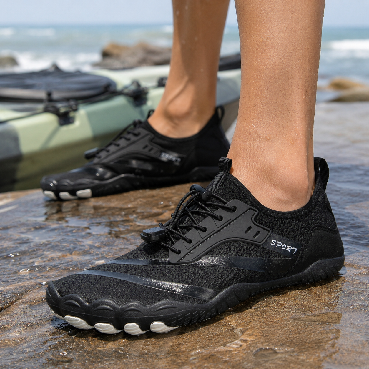 Nordspur | Strideox Barefoot Water Shoes | Quick-Dry Non-Slip Beach Shoe