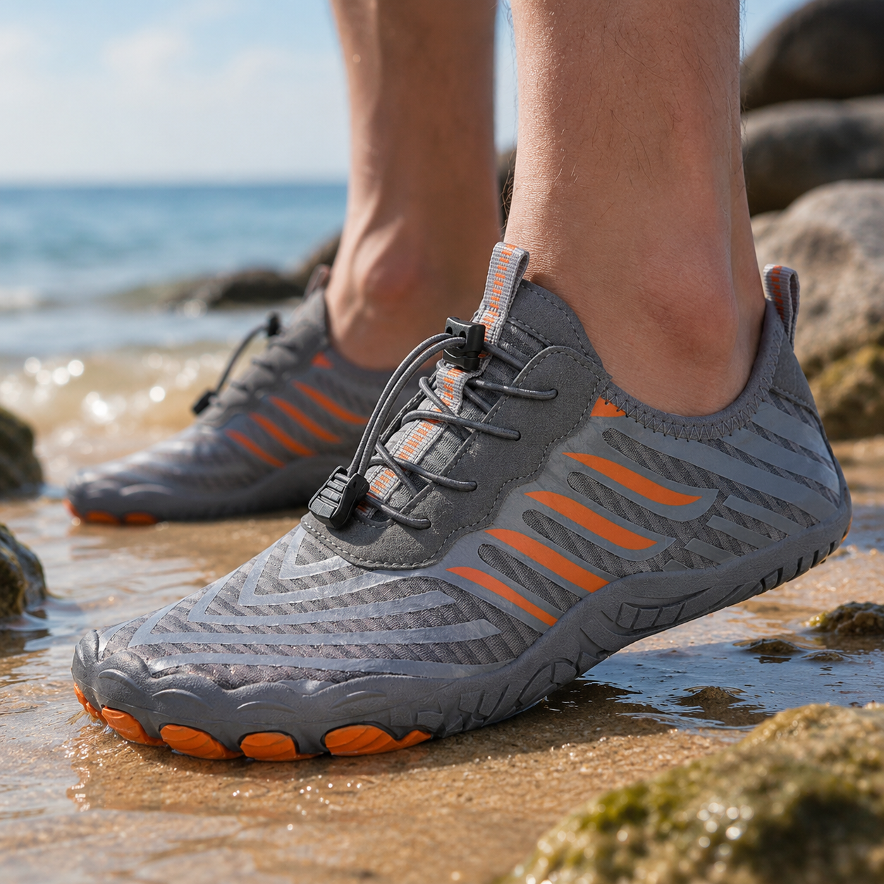 Nordspur | Strideox Barefoot Water Shoes | Quick-Dry Non-Slip Beach Shoe