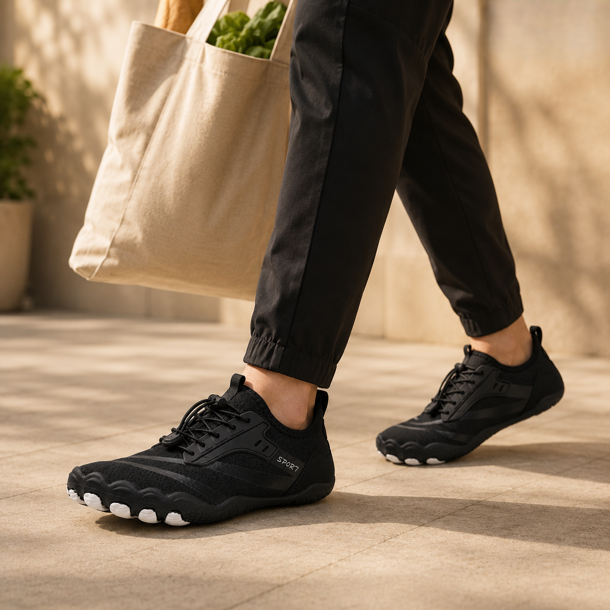 Nordspur | Strideox Wide Toe Box Trainers | Barefoot Shoes for Wide Feet