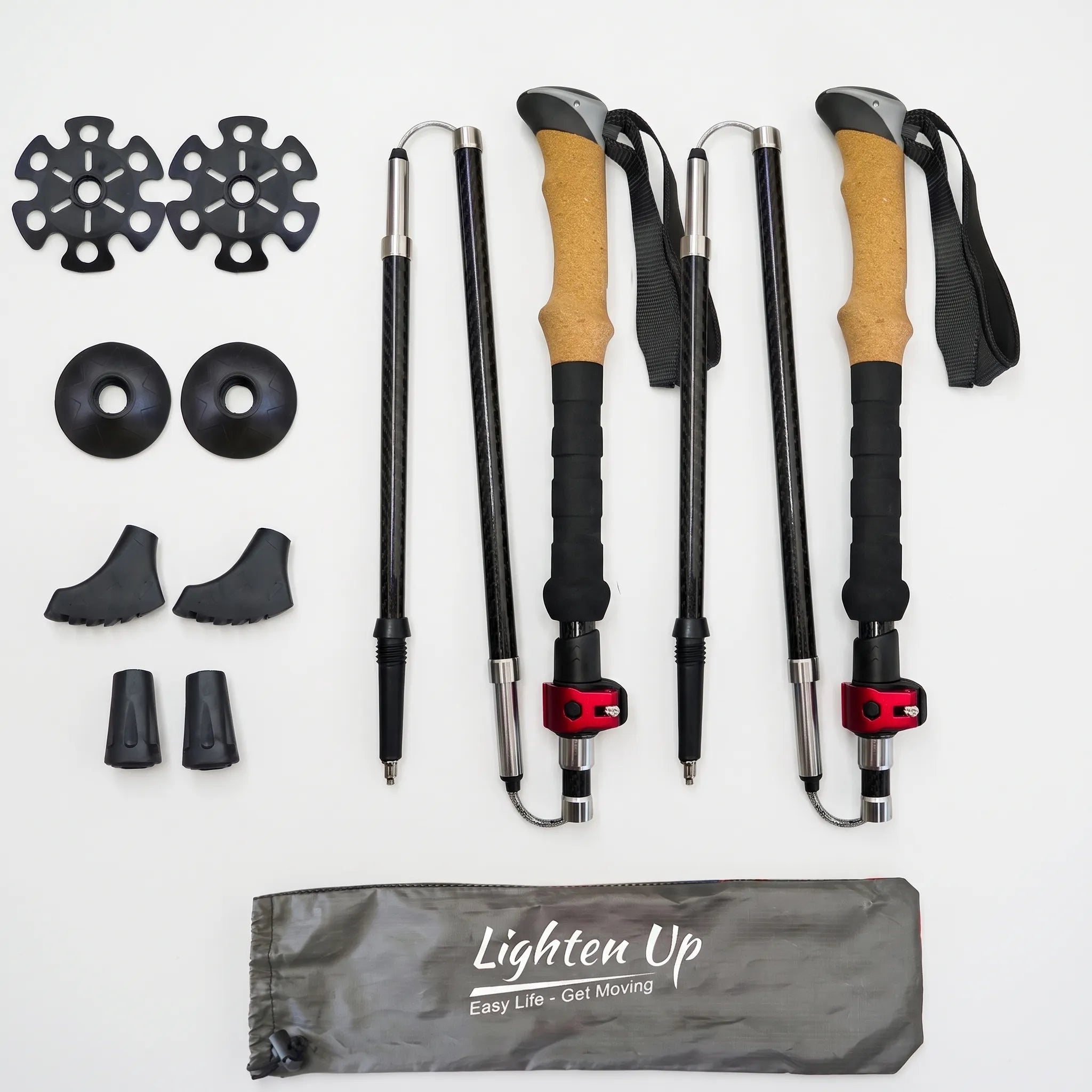 Nordspur | Stridora Telescopic Lightweight Adjustable Trekking Poles