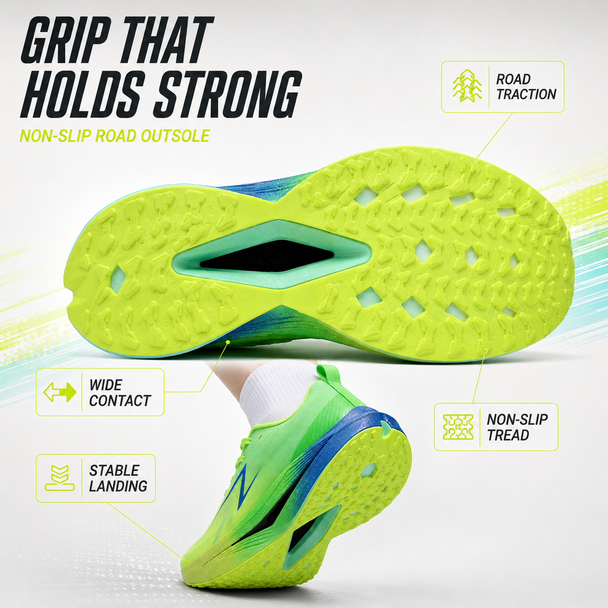 Nordspur | Stridovex Lightweight Carbon Plate Running Shoe