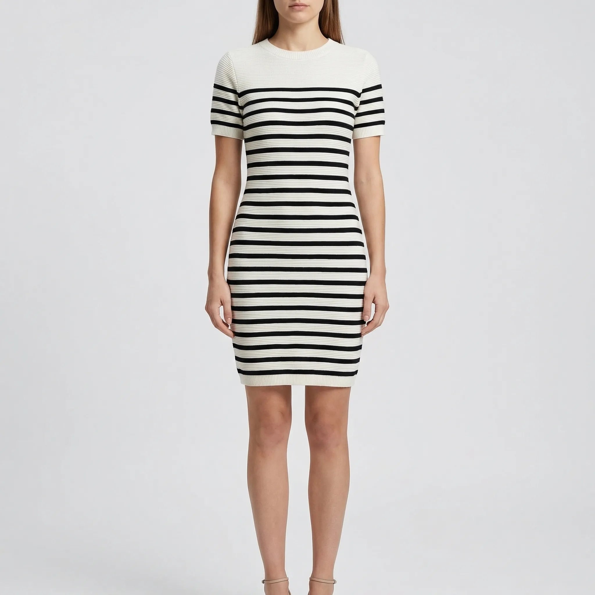Nordspur | Stripova Striped Bodycon Midi Sundress