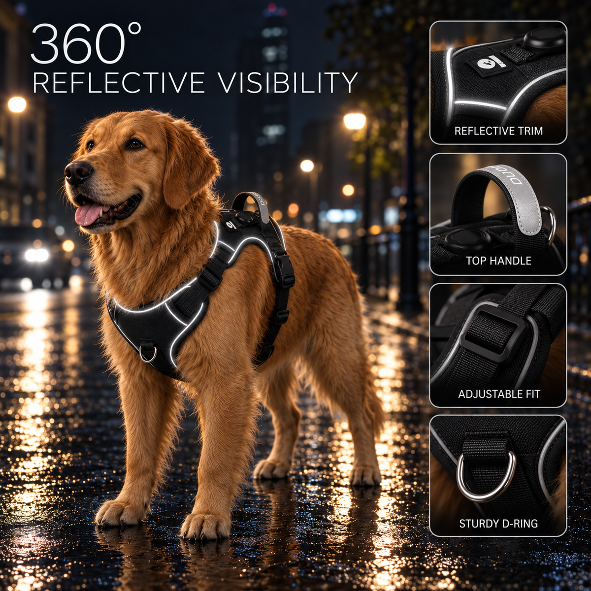 Nordspur | Strutpaw Adjustable No-Pull Chest Harness