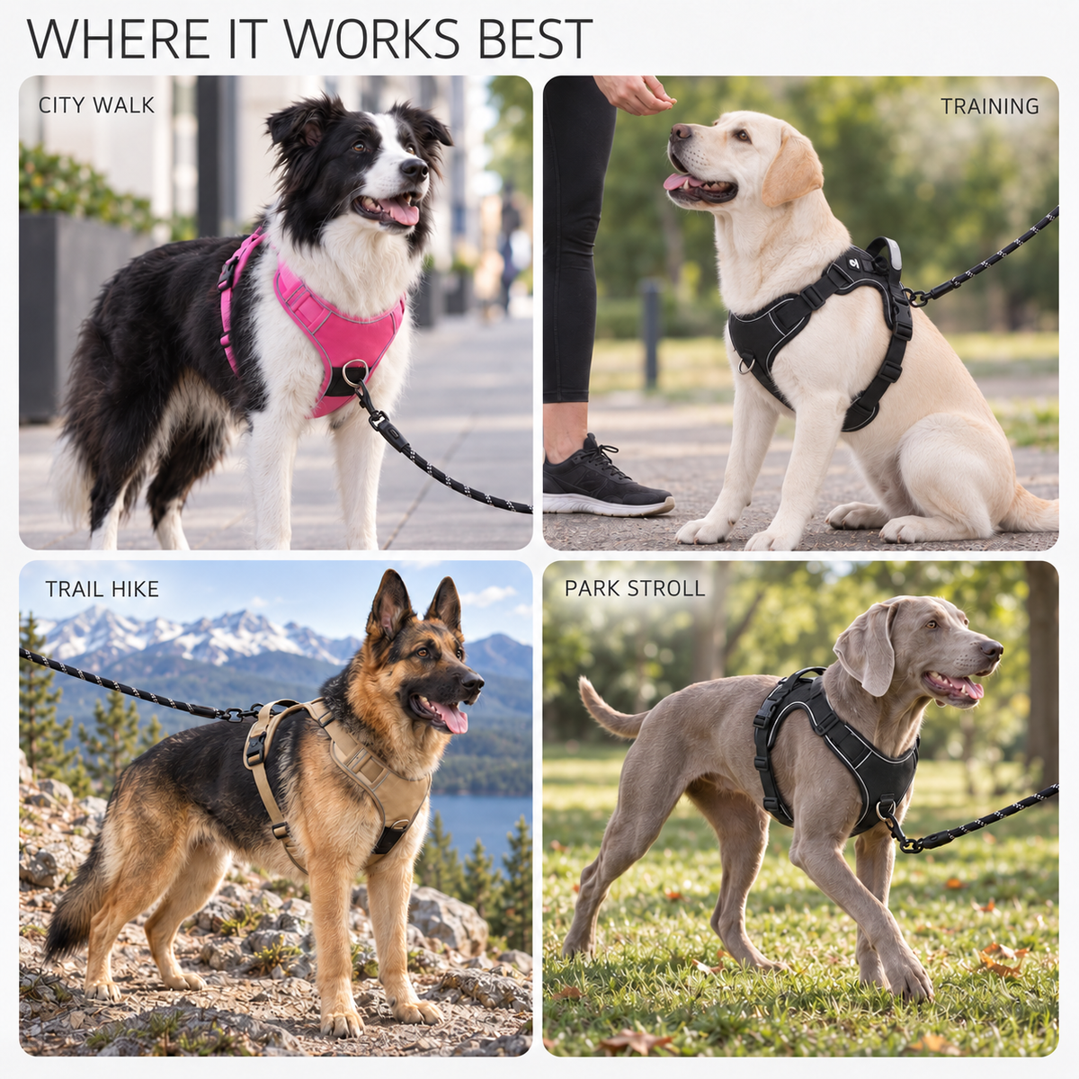 Nordspur | Strutpaw Adjustable No-Pull Chest Harness