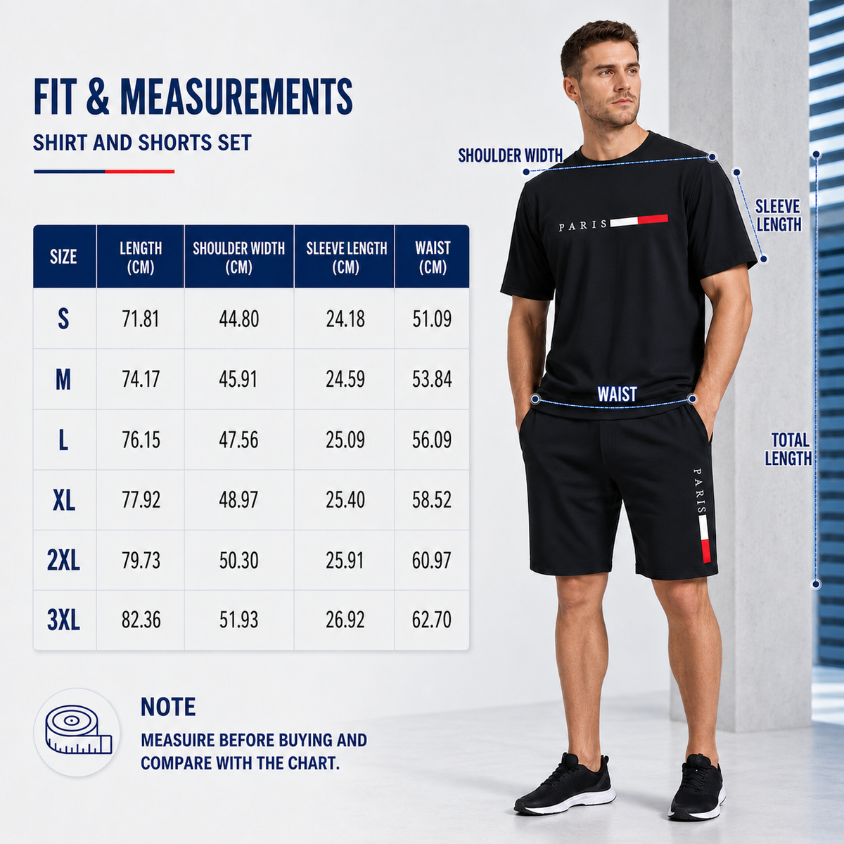 Nordspur | Strydex Short Sleeve Crew Neck Tracksuit Set