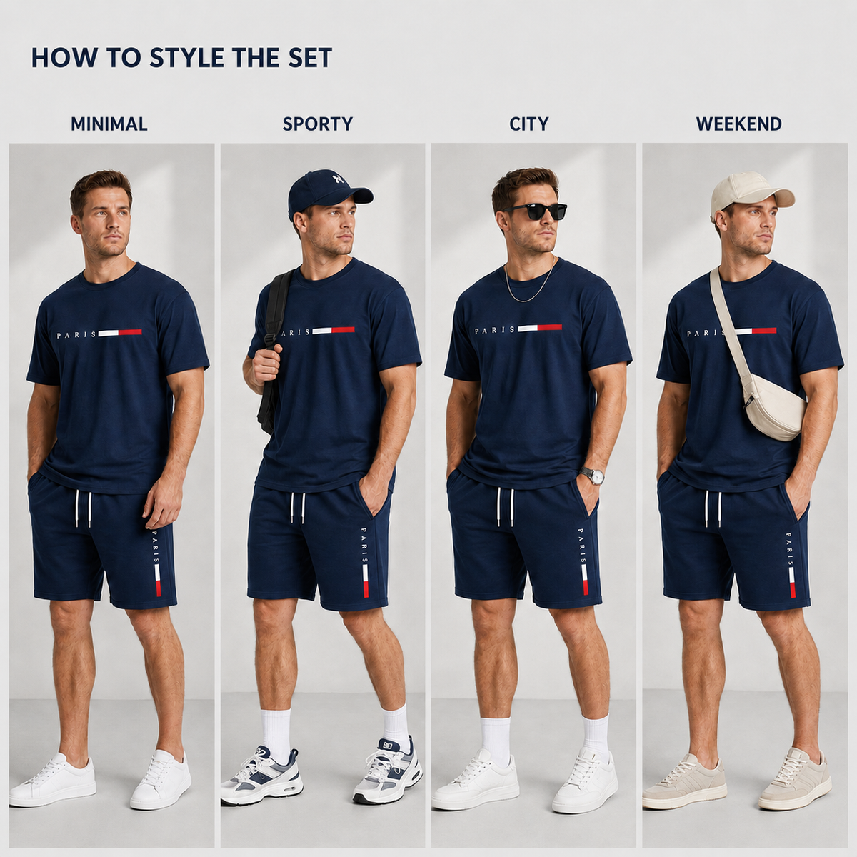 Nordspur | Strydex Short Sleeve Crew Neck Tracksuit Set