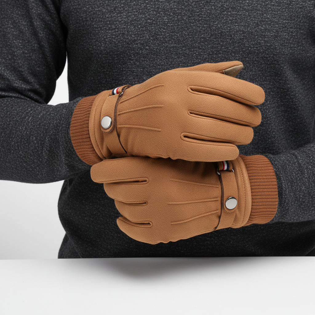 Nordspur | Suede Insulated Men's Gloves
