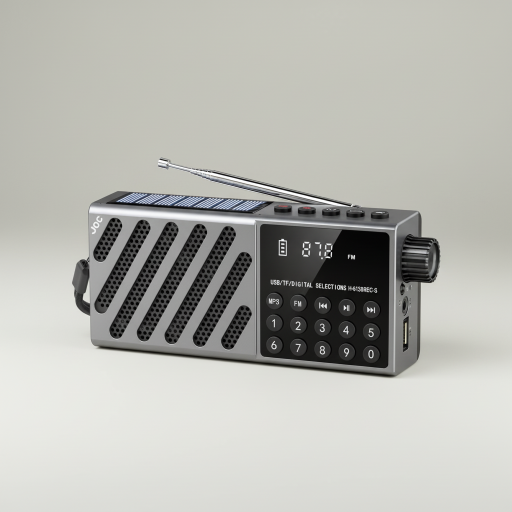 Nordspur | SunTone Portable Solar Powered Radio