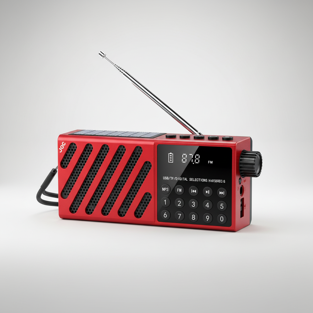 Nordspur | SunTone Portable Solar Powered Radio