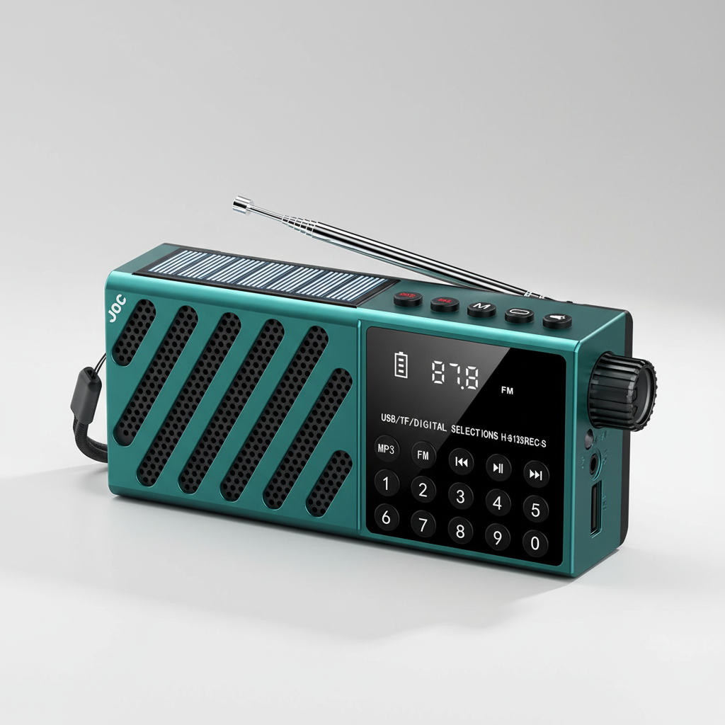 Nordspur | SunTone Portable Solar Powered Radio
