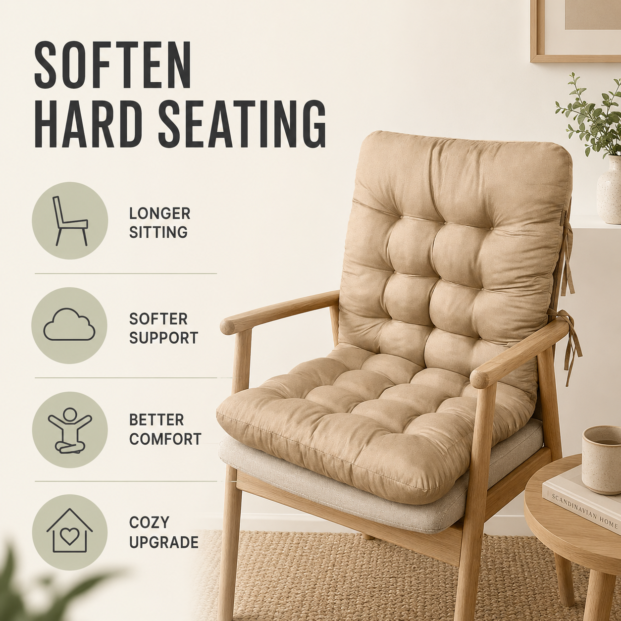 Nordspur | Sunlaxia Tufted Lounger Cushion Pad