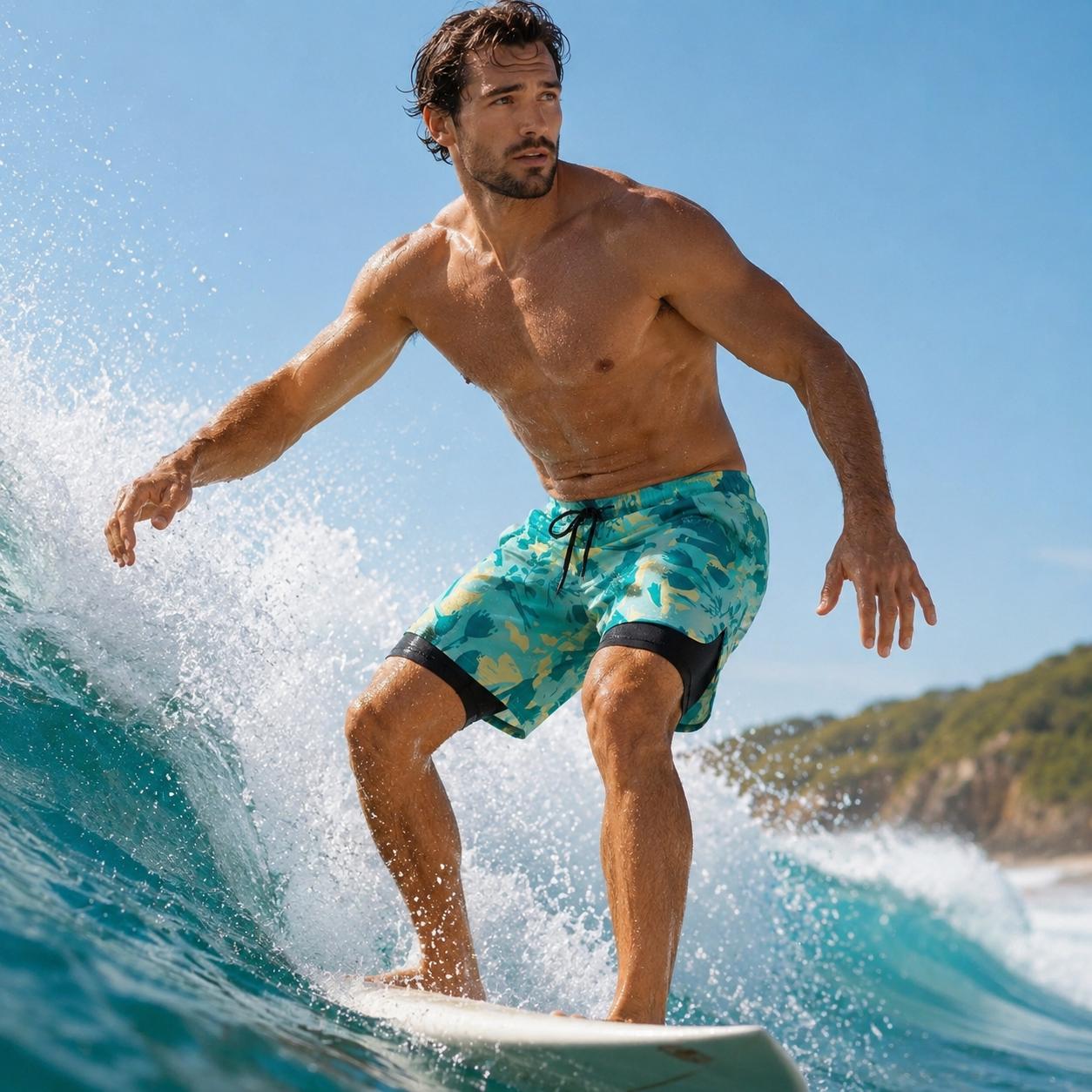 Nordspur | Suraflow Loose Double Layer Swim Shorts