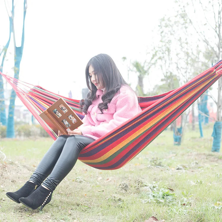 Nordspur | Swayla Striped Outdoor Garden Hammock