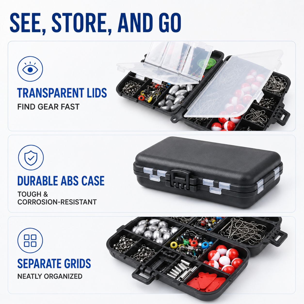 Nordspur | Tacklevex 263-Piece Complete Fishing Tackle Kit