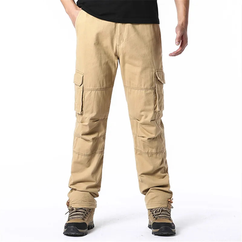 Nordspur | Tacklore Loose Fit Multi-Pocket Cargo Trousers