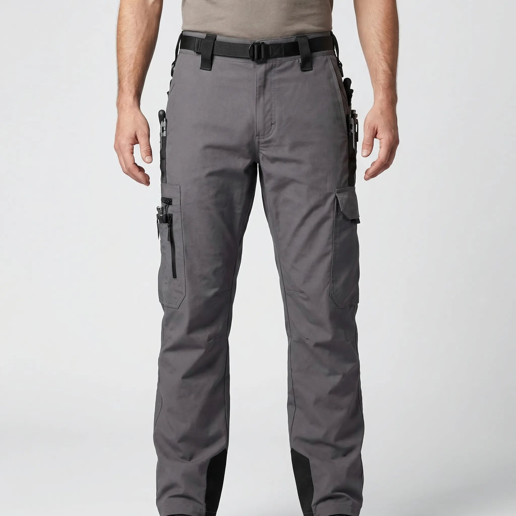 Nordspur | Tactiplex Multi-Pocket Straight-Leg Cargo Trousers