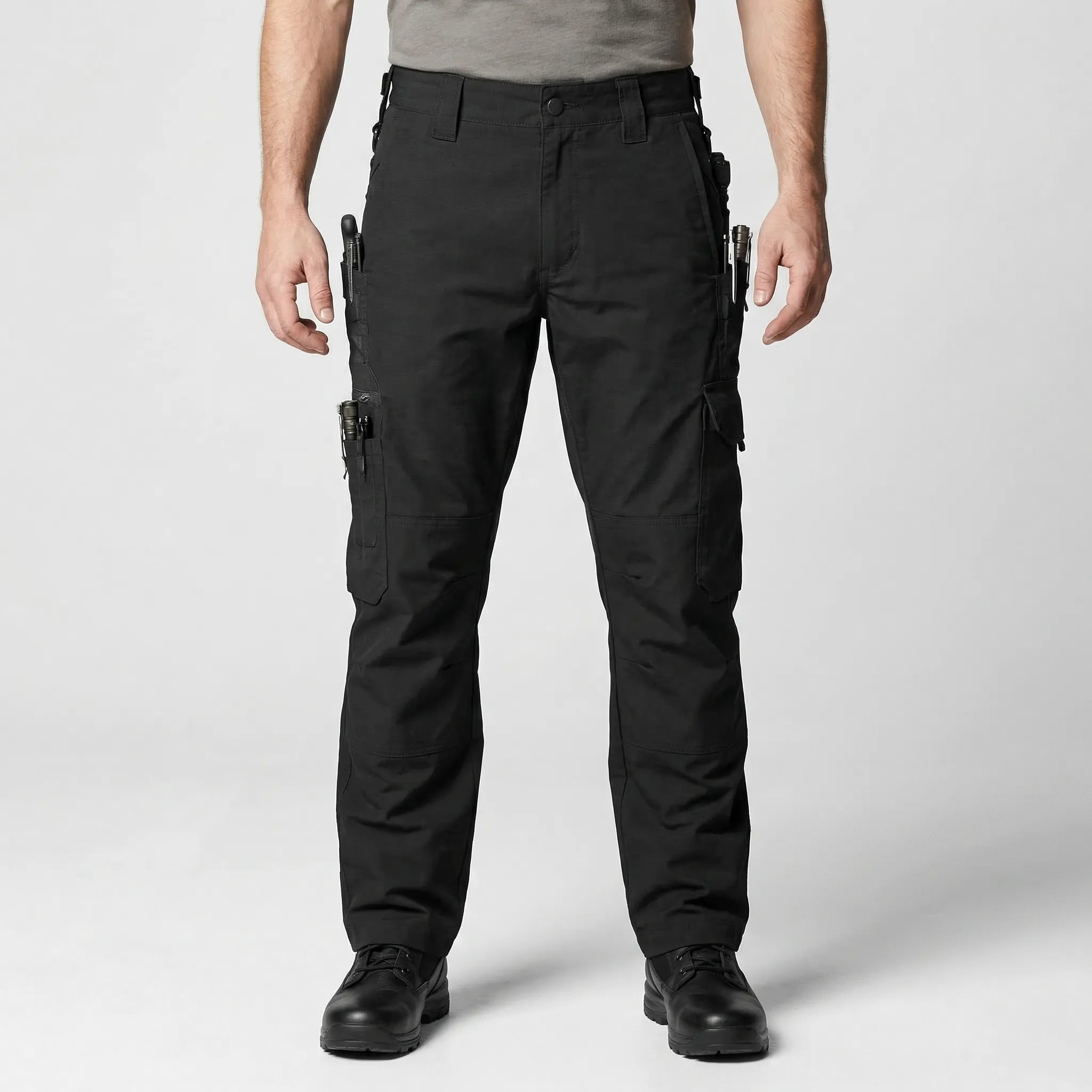 Nordspur | Tactiplex Multi-Pocket Straight-Leg Cargo Trousers