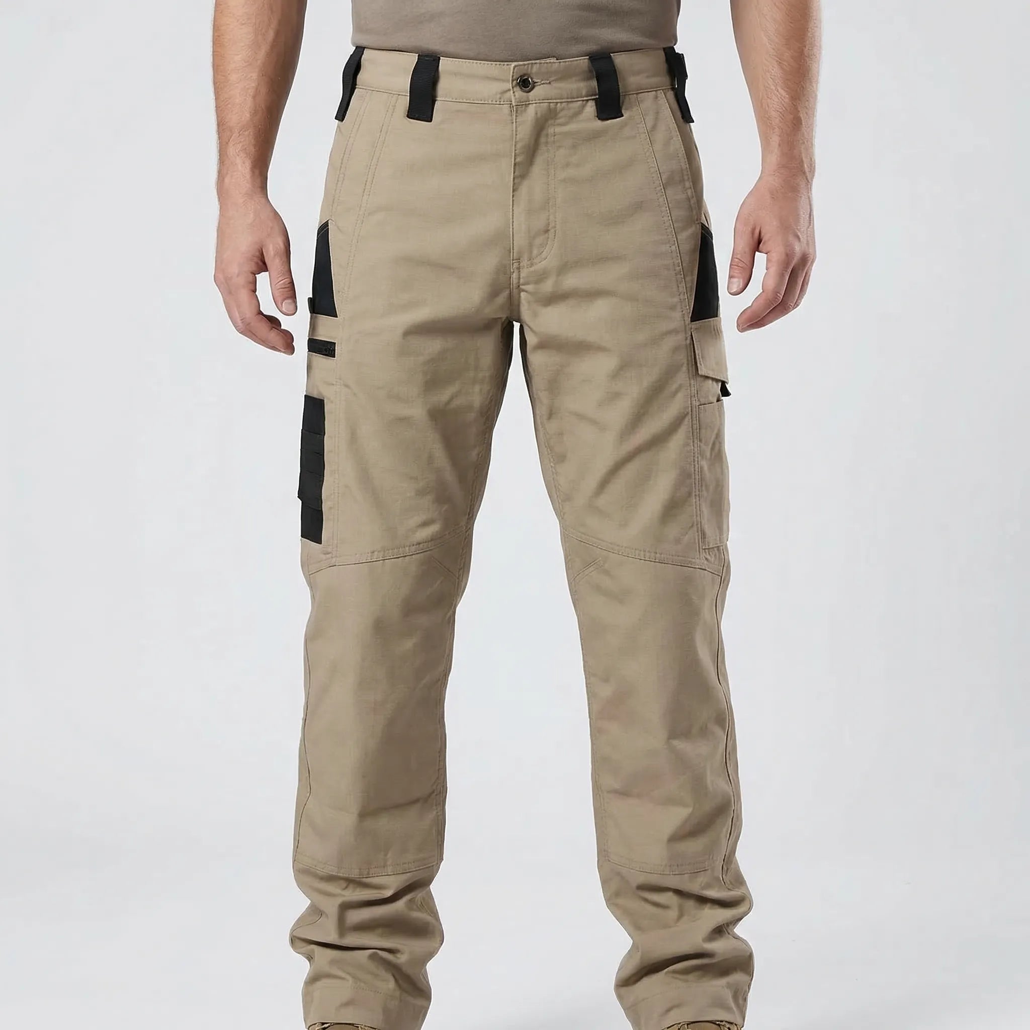 Nordspur | Tactiplex Multi-Pocket Straight-Leg Cargo Trousers
