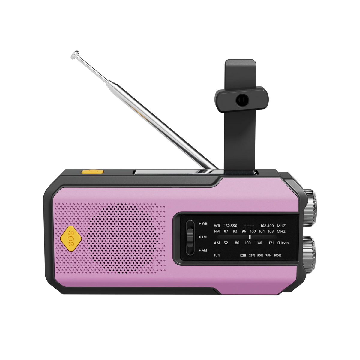 Nordspur | Tavelon Crank Powered Weather Radio With Flashlight