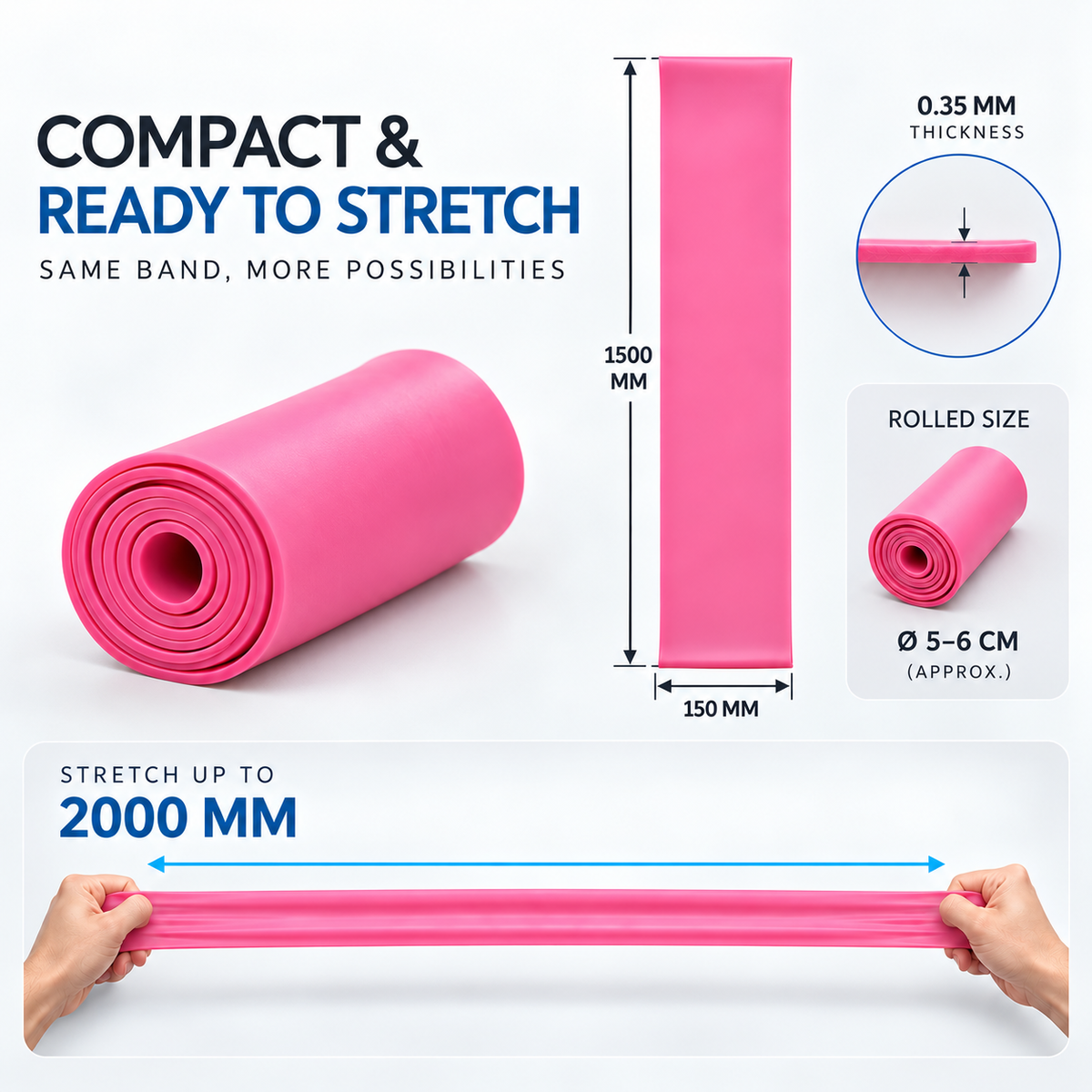 Nordspur | Tensilex Flat Elastic Resistance Bands