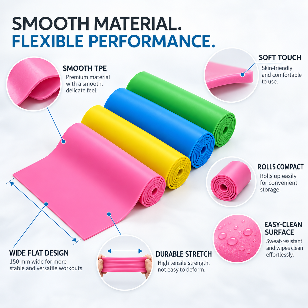 Nordspur | Tensilex Flat Elastic Resistance Bands