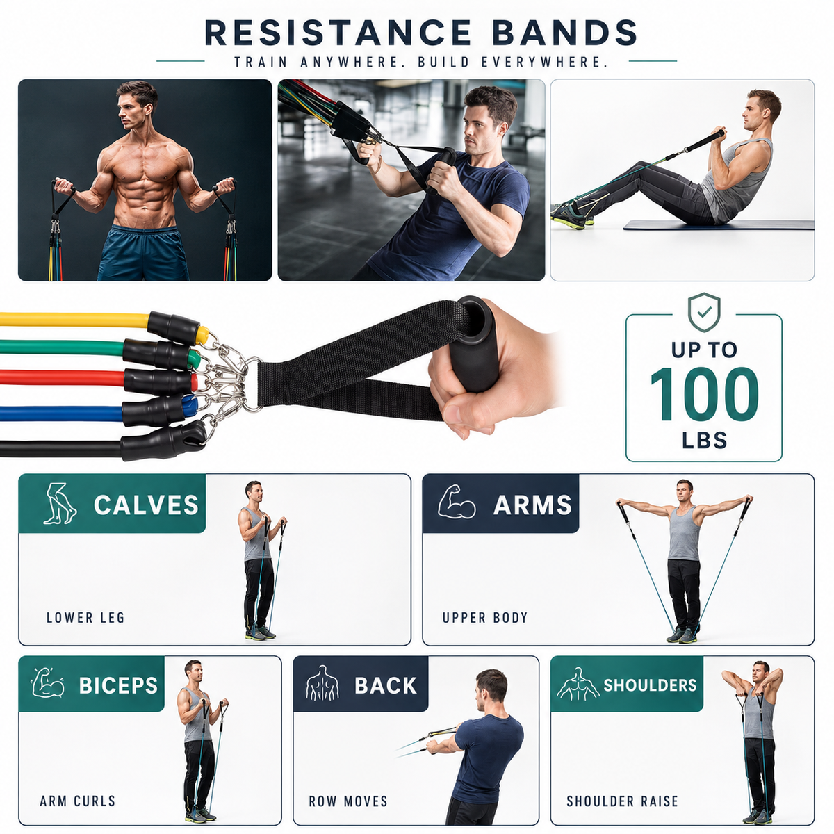 Nordspur | Tensira 11-Piece resistance Band Set