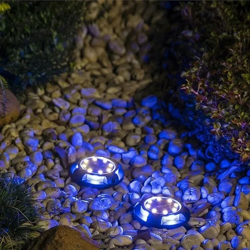 Nordspur | Terrabeam Disk Shaped Solar Garden Ground Lights