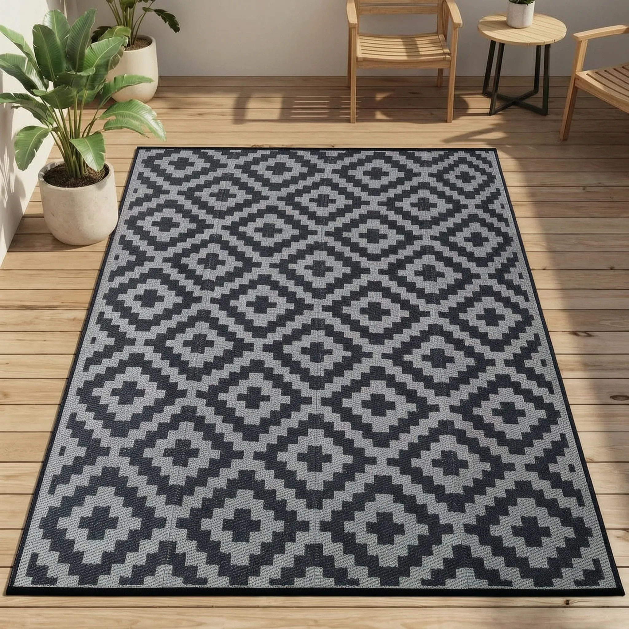 Nordspur | Terraloom Reversible Geometric Area Rug