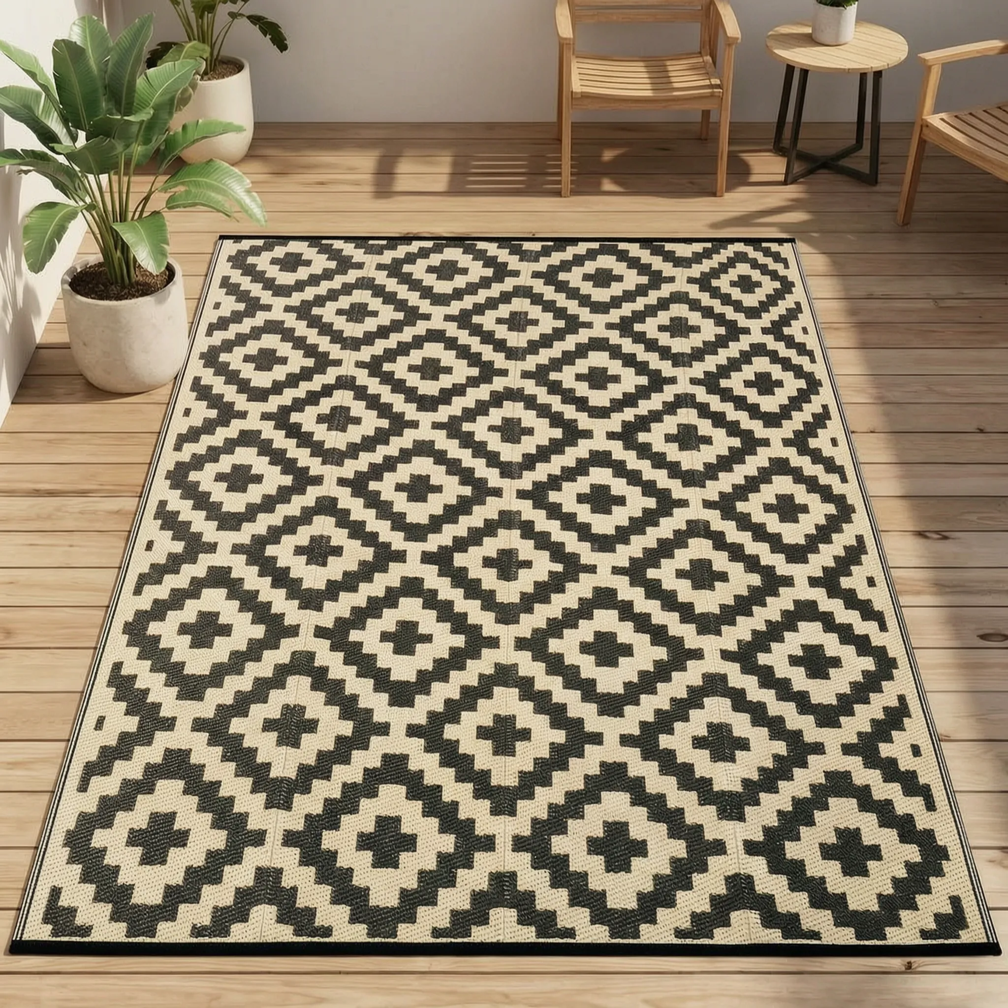 Nordspur | Terraloom Reversible Geometric Area Rug
