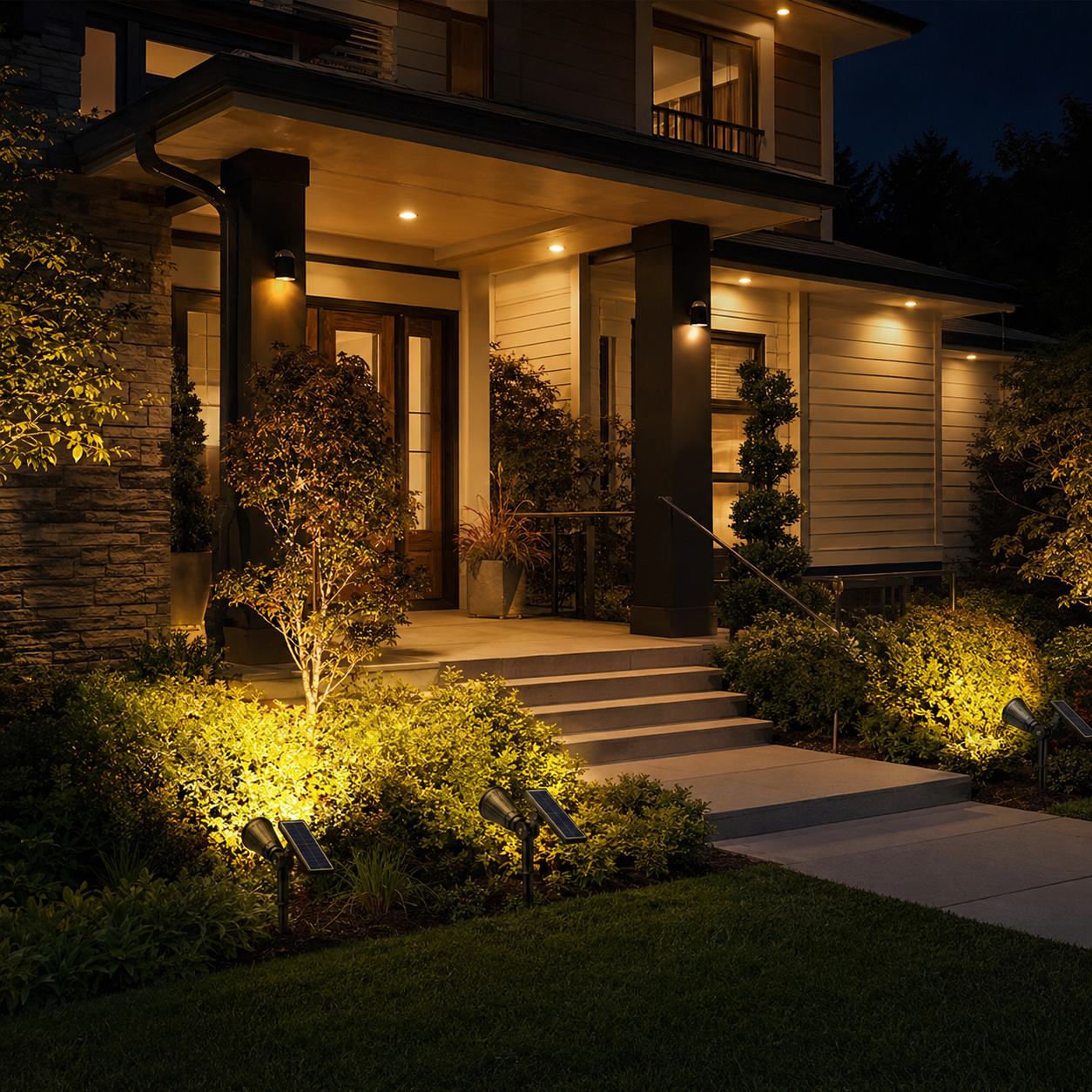 Nordspur | Terralux Solar-Powered In-Ground Garden Spotlight