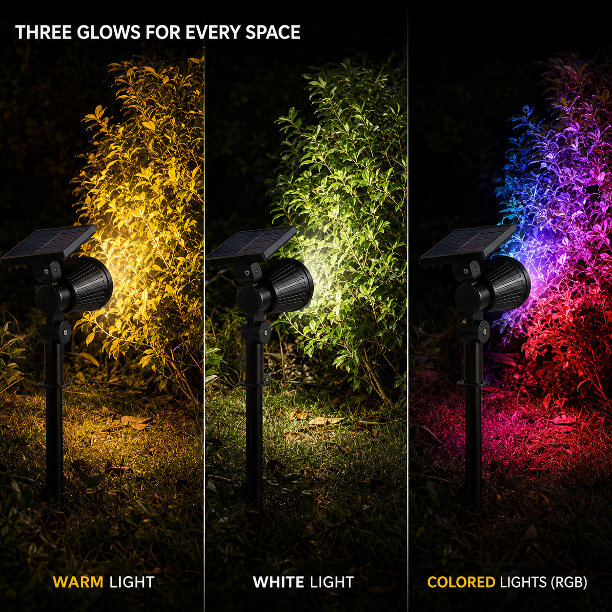 Nordspur | Terralux Solar-Powered In-Ground Garden Spotlight