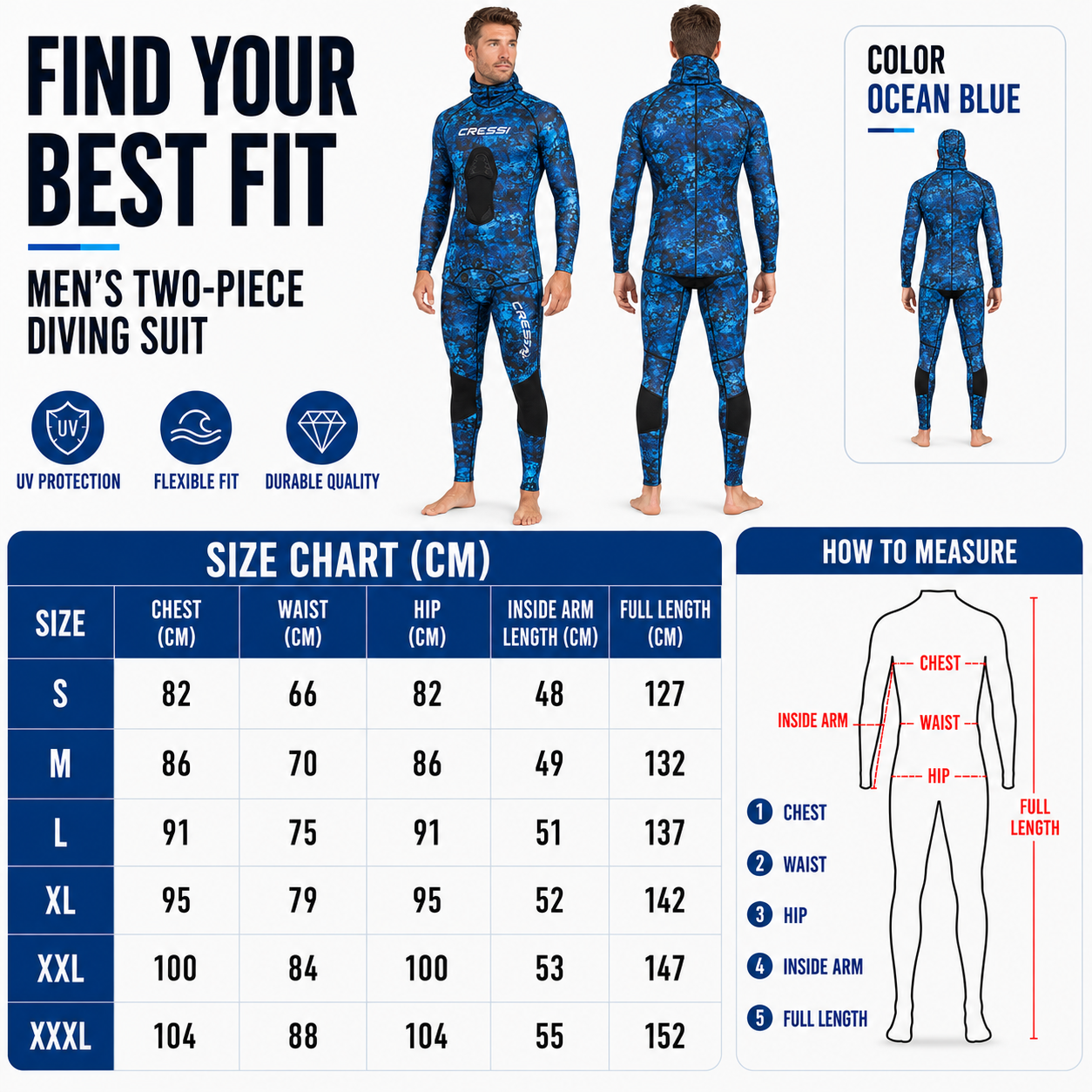 Nordspur | Thalor Two-Piece Diving Suit