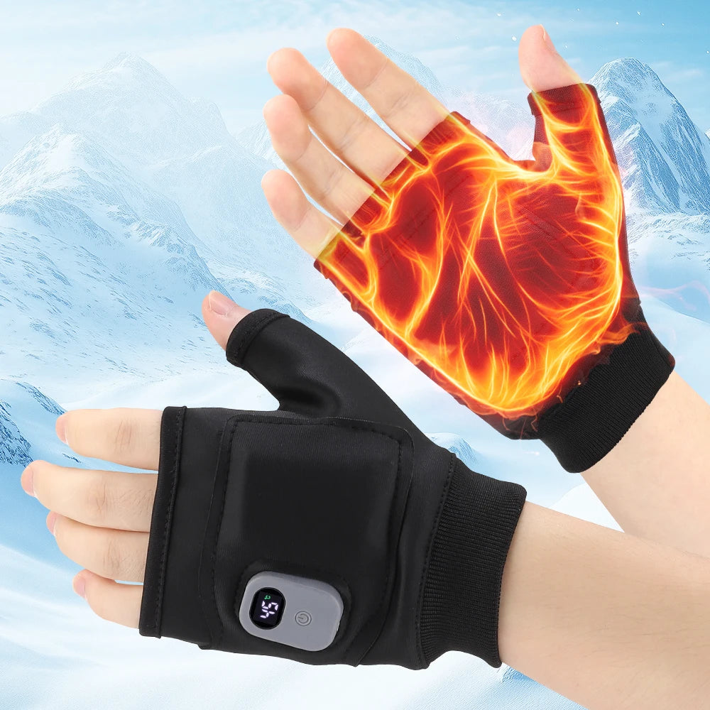 Nordspur | ThermaMitts Rechargeable Fingerless Heated Gloves