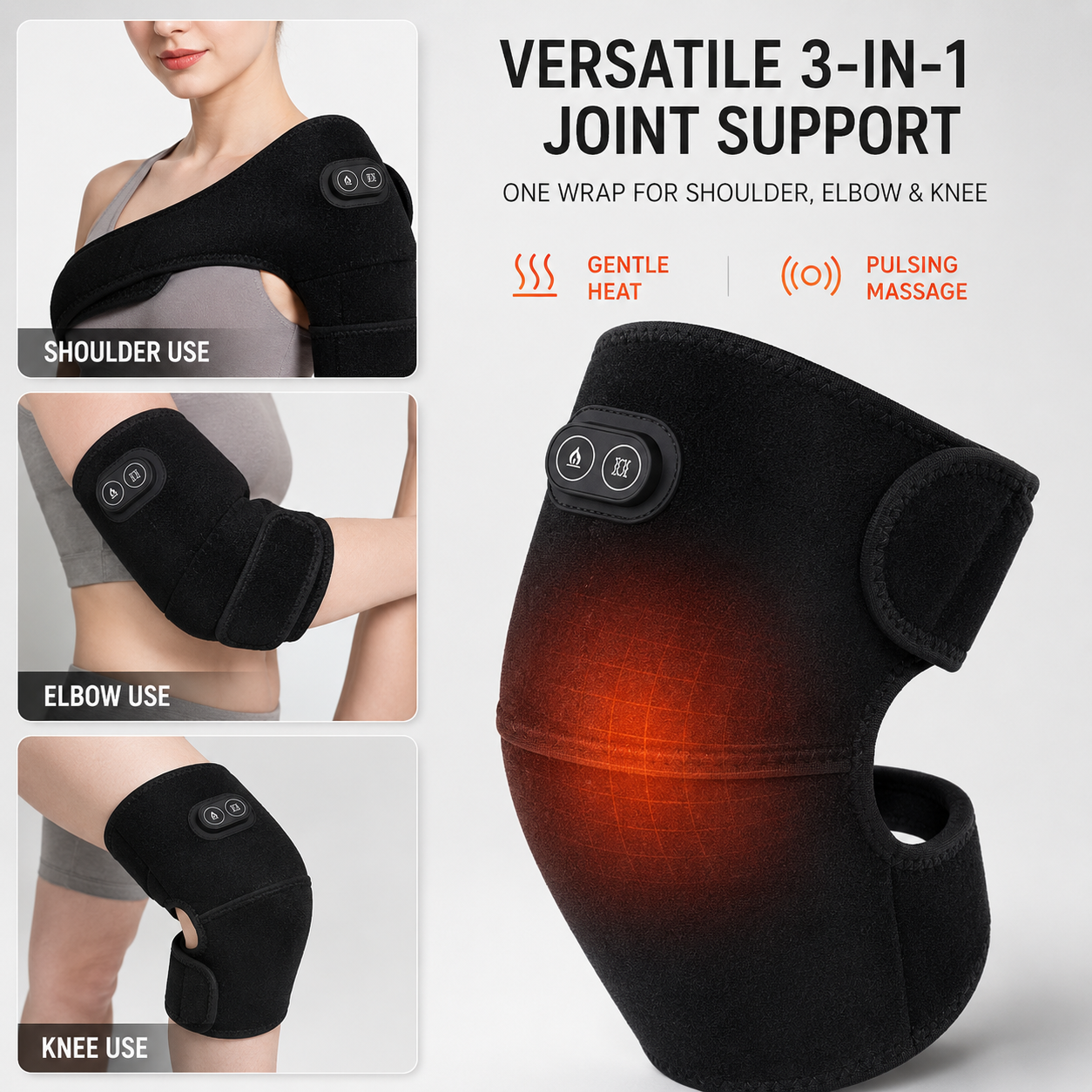 Nordspur | ThermaReliv 3 In 1 Heated Support Wrap