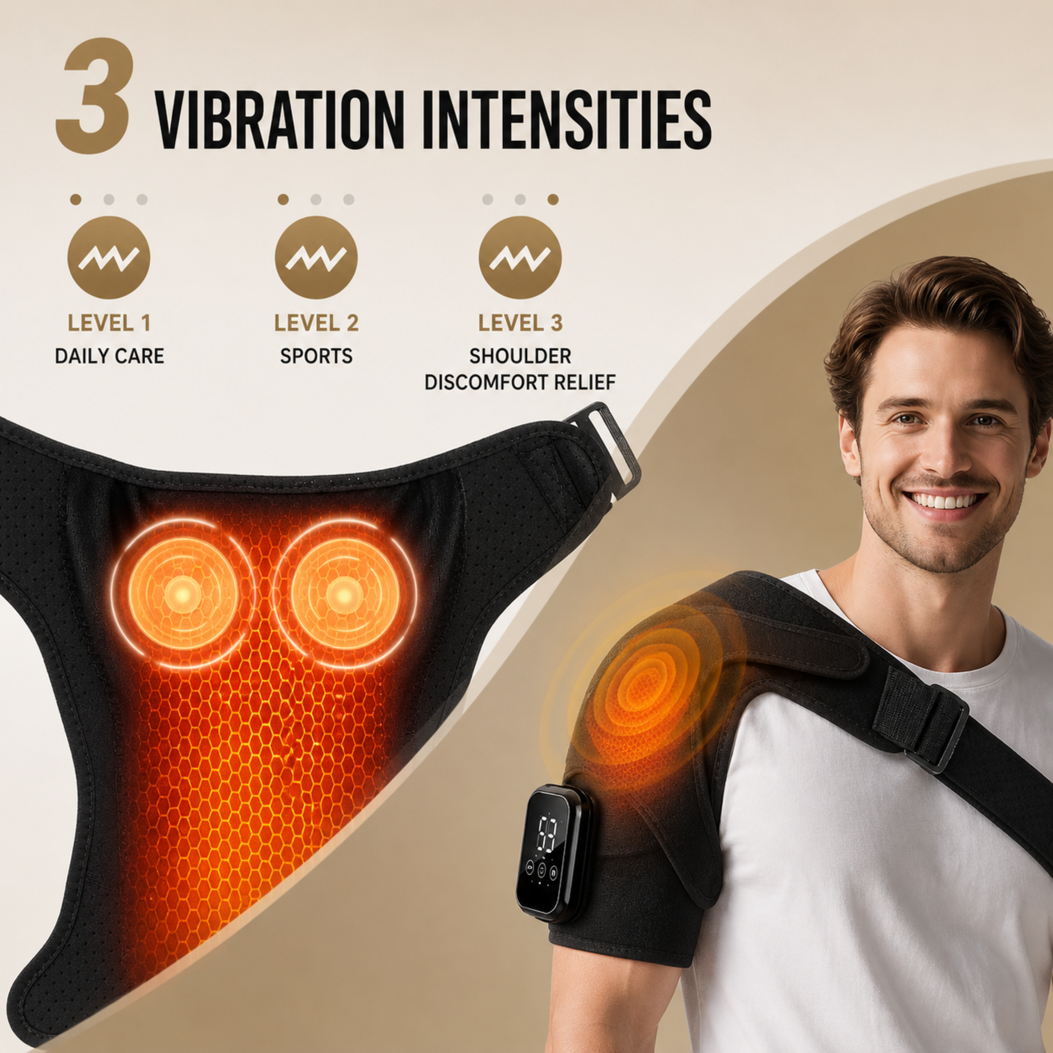 Nordspur | ThermaShould Electric Heated Shoulder Brace