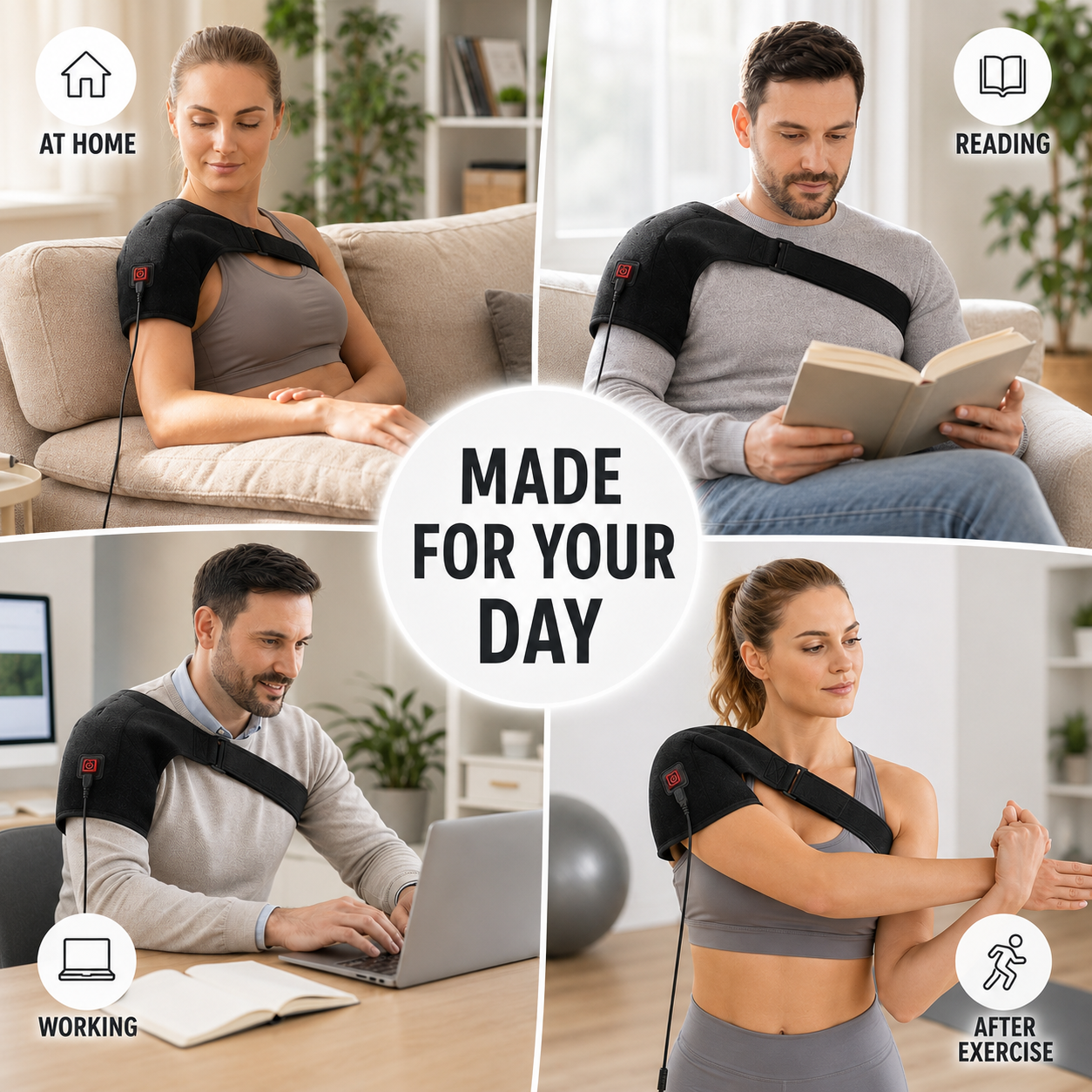Nordspur | ThermaSoothe Heated Shoulder Support Wrap